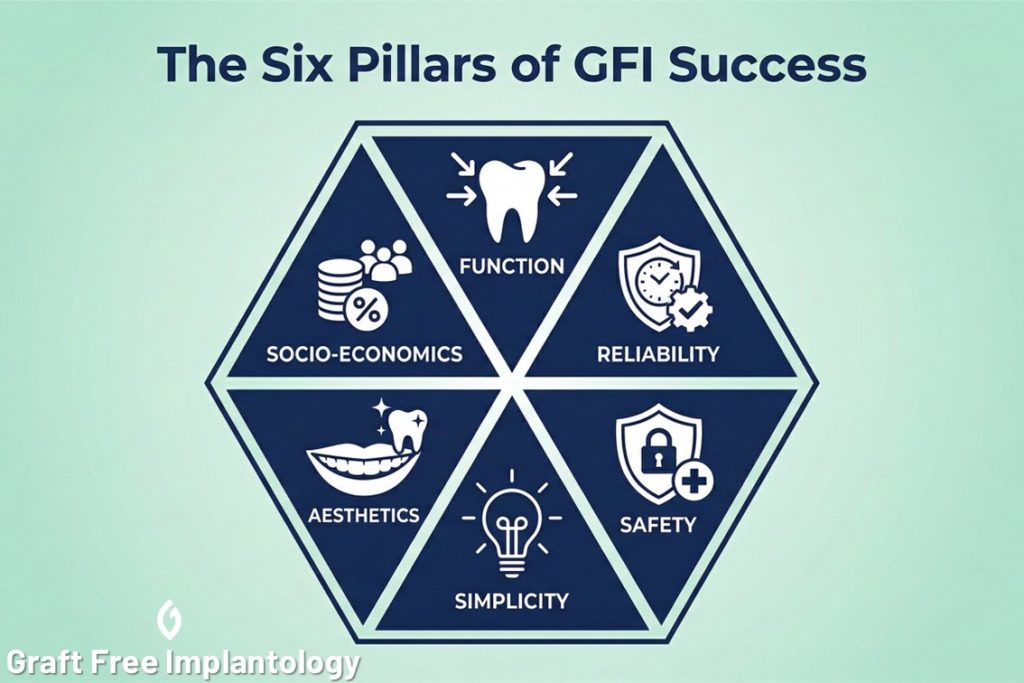 Graft Free Implantology metrics of success