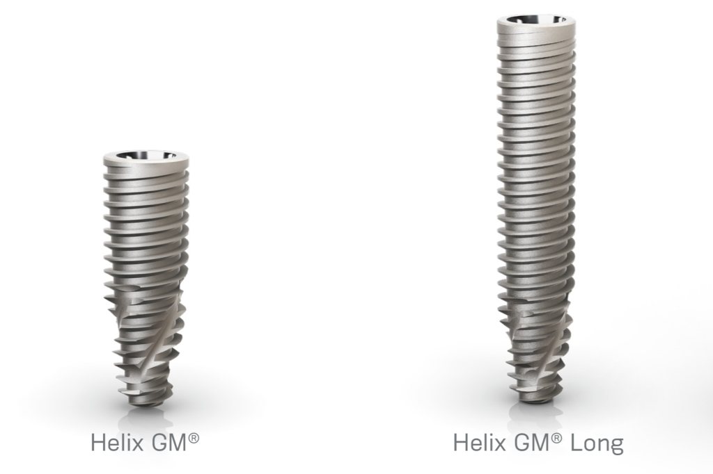 Long dental implants